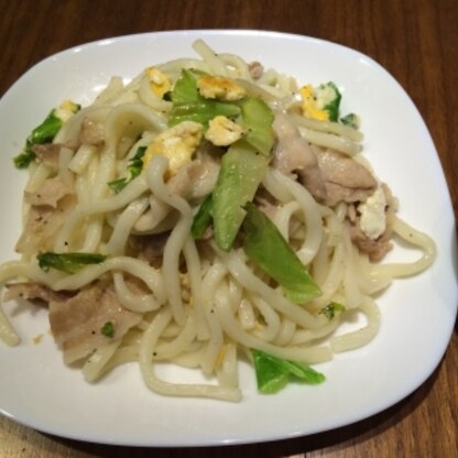 うどんで作りました。この塩ダレ美味しいですね♪今まで市販の焼きそばの塩味もイマイチでソース味ばかりでしたが美味しい塩ダレが作れるなんて嬉しいです。ご馳走様でした